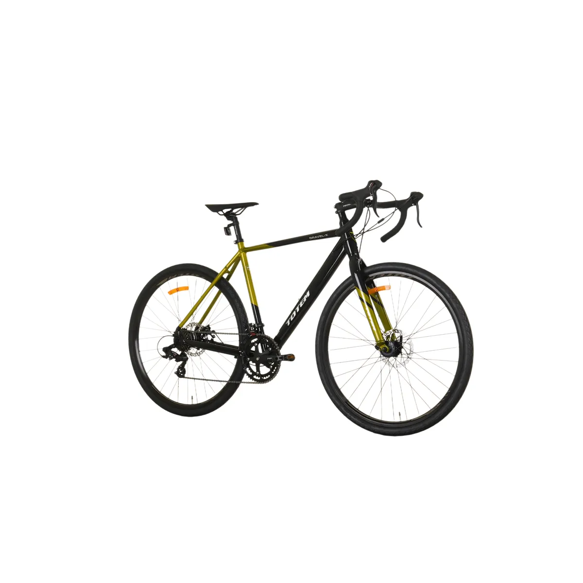 TOTEM - BICICLETA GRAVEL TOTEM 700*54 GRAVEL-X NEGRO VERDE