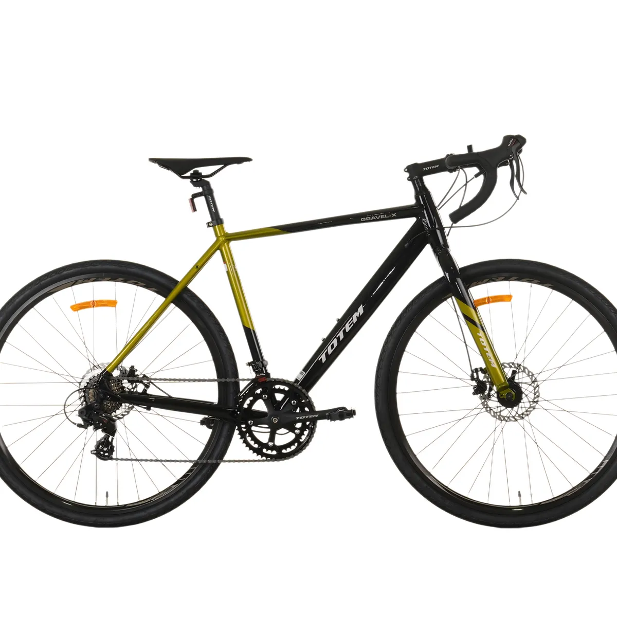 TOTEM - BICICLETA GRAVEL TOTEM 700*54 GRAVEL-X NEGRO VERDE