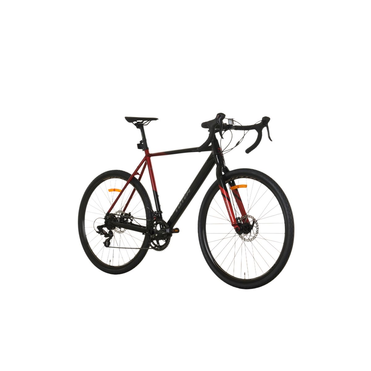 TOTEM - BICICLETA GRAVEL TOTEM 700*58 GRAVEL-X NEGRO ROJO