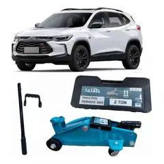 GENERICO - Gata Hidráulica 2 Toneladas Carrito Caimán Ruedas