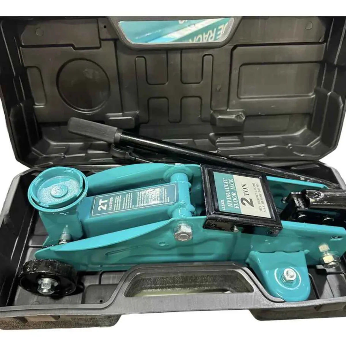 GENERICO - Gata Hidráulica 2 Toneladas Carrito Caimán Ruedas