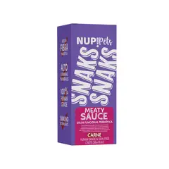 NUP - Meaty Sauce sabor Carne 250 gramos, salsa NUP!Pets Snaks
