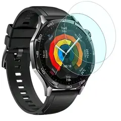 GENERICO - 2 Láminas 46mm Vidrio Templado Para Huawei Watch Gt-6/gt-5