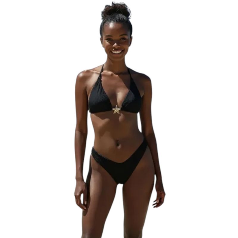 MEDIA LUNA - Traje De Baño Mujer 2 Piezas Diseño Estrella De Mar