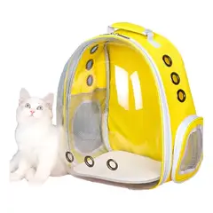 GENERICO - Bolso transportador mascotas perros-gatos amarillo