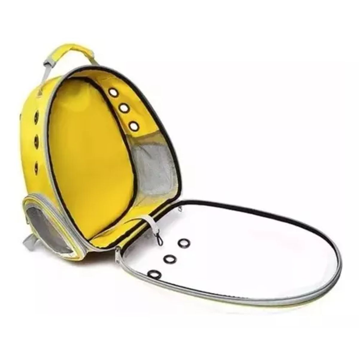 GENERICO - Bolso transportador mascotas perros-gatos amarillo