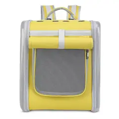 GENERICO - Bolso porta transporte perros y gatos amarillo