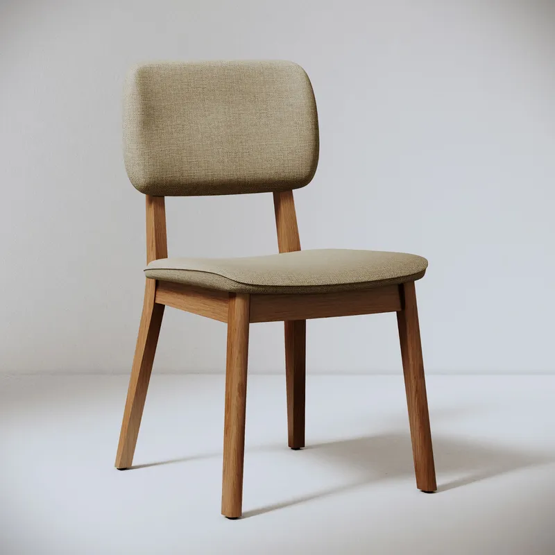 MILK - Silla Comedor Monte II Beige