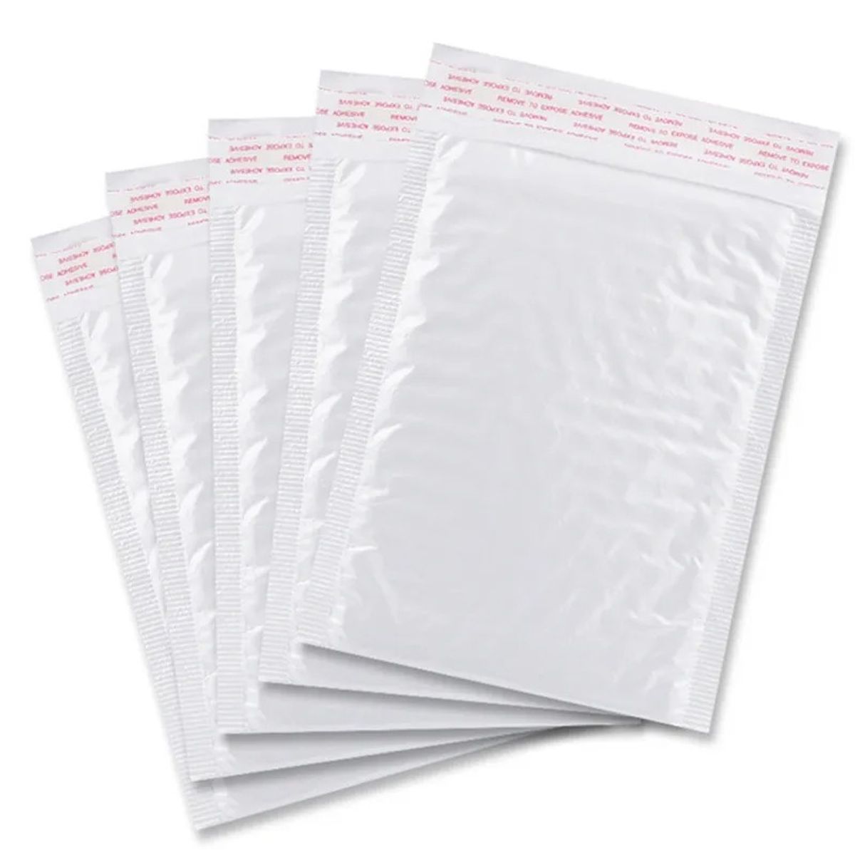 GENERICO - X50 Bolsa Burbuja Embalaje Tamaño 11x13 Color Blanco
