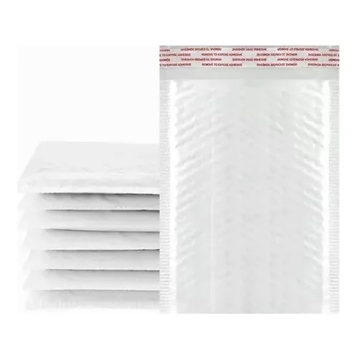 GENERICO - X50 Bolsa Burbuja Embalaje Tamaño 11x13 Color Blanco