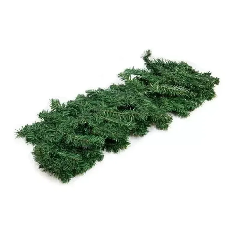 GENERICO - Guirnalda de Navidad abeto colgante decorativa color verde