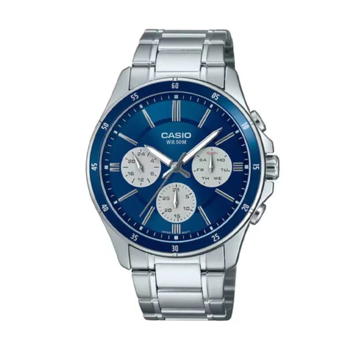 CASIO - Reloj Análogo Casio Hombre MTP-1374D-2A3V