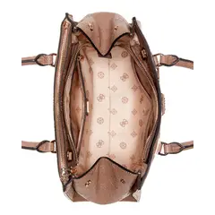 GUESS - Cartera Cresidia Ii Top Zip Shldr Bag Negro