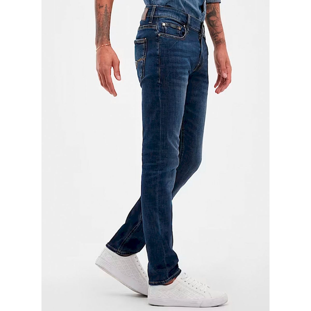 GUESS - Jeans Skinny Basic Azul
