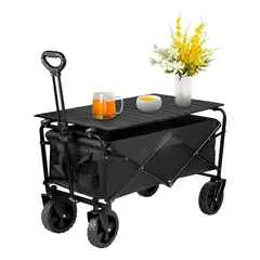 EVERSO - Carrito Para Compras Plegable Ideal Para El Camping Pro Max