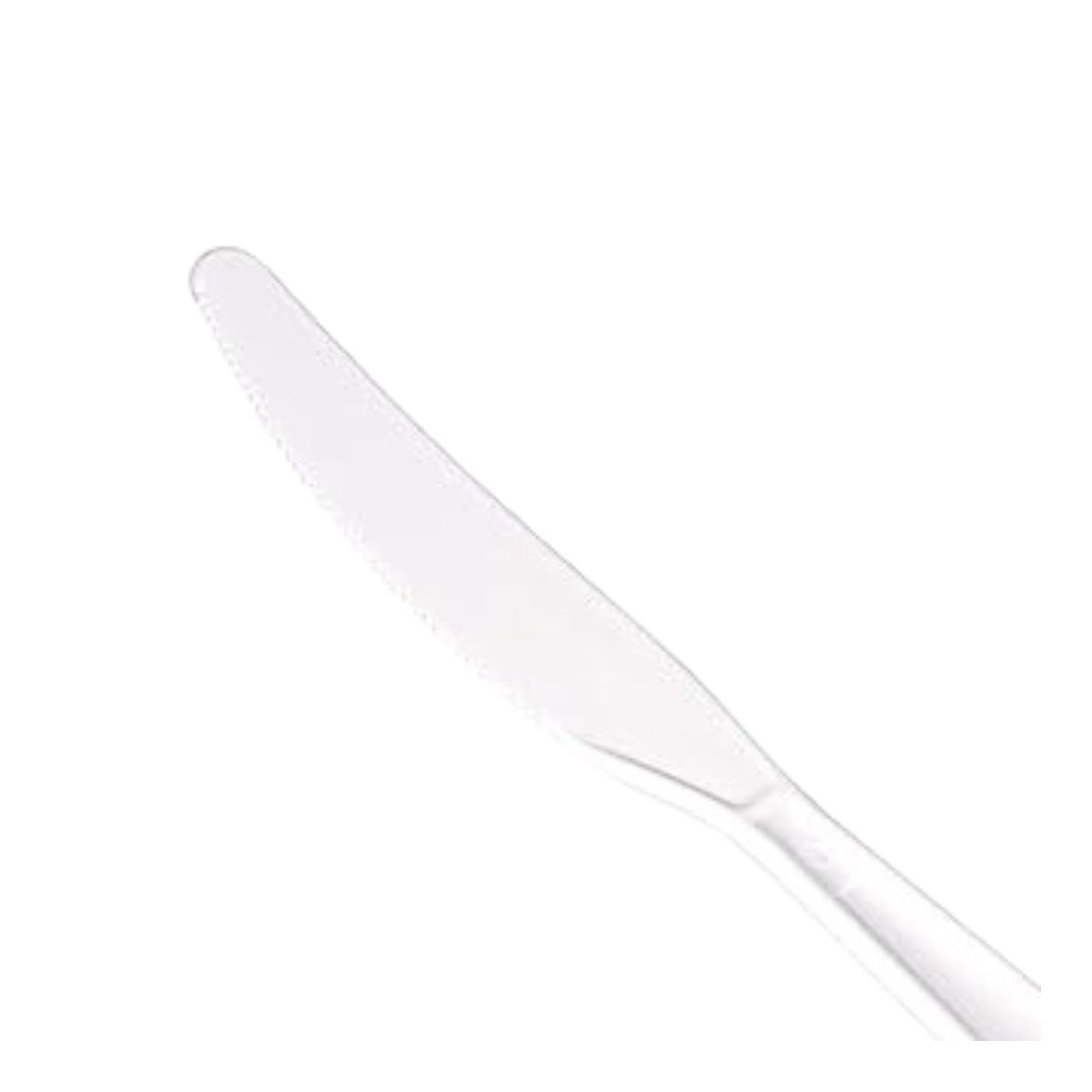 GENERICO - Cuchillo Blanco Biodegradable para Cotillón Pack 50 Unidades