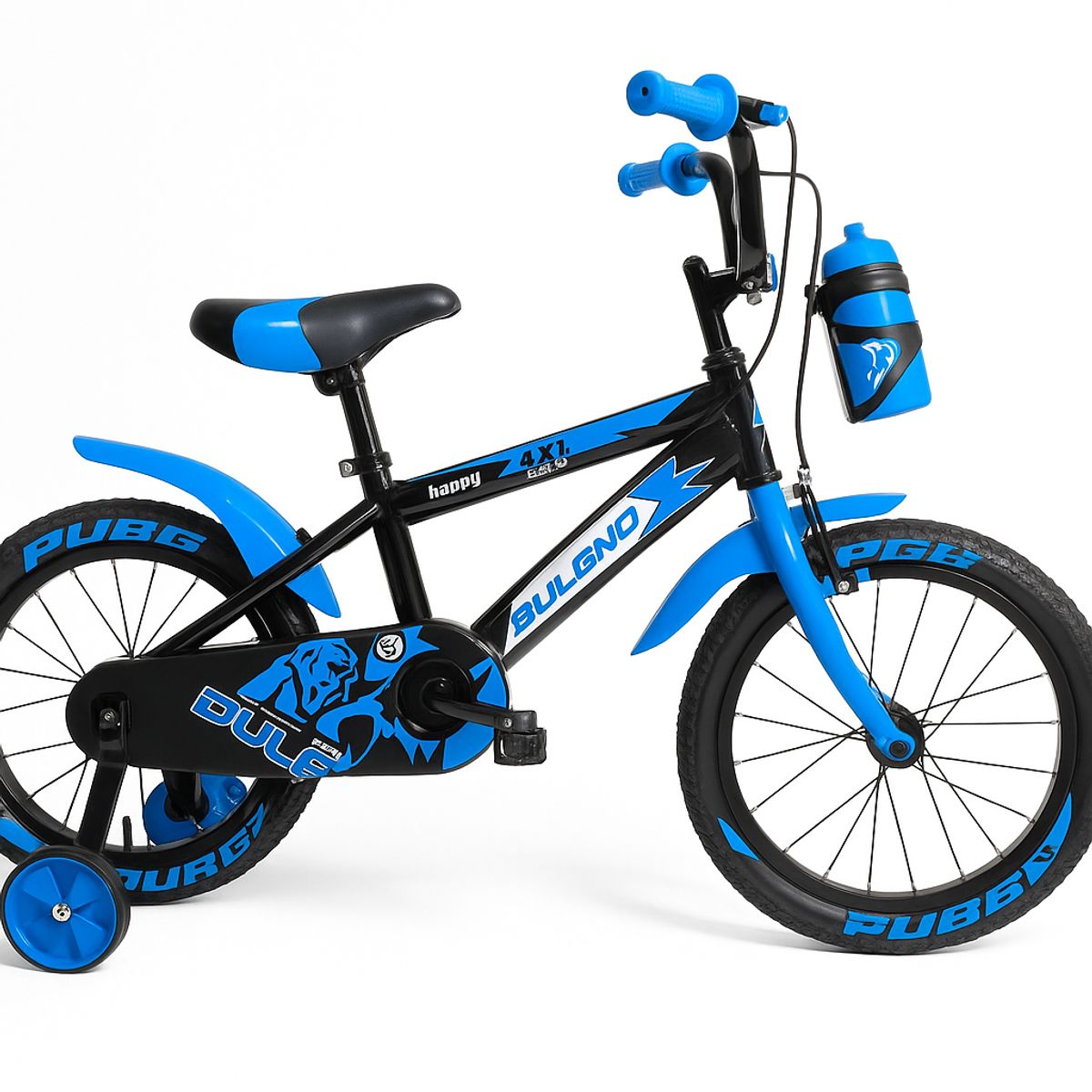 GENERICO - Bicicleta Infantil con Ruedas de Seguridad Aro 12 Azul