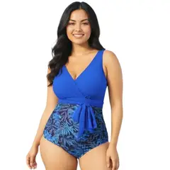 MEDIA LUNA - Traje De Baño Entero Moldeador