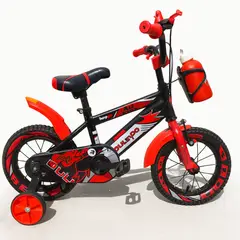 GENERICO - Bicicleta Infantil con Ruedas de Seguridad Aro 16 Rojo
