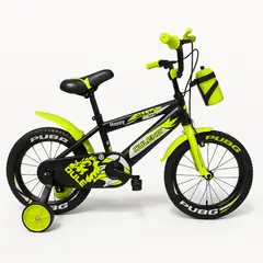 GENERICO - Bicicleta Infantil con Ruedas de Seguridad Aro 16 Amarillo