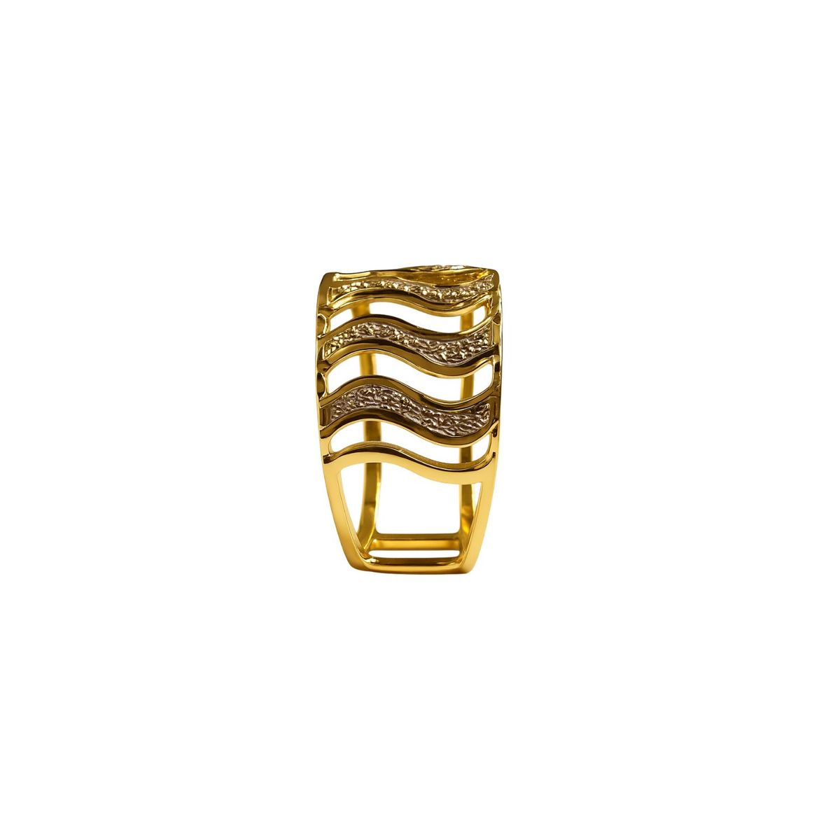 JB JOYAS BARON - Anillo Oro 18kt Bitono