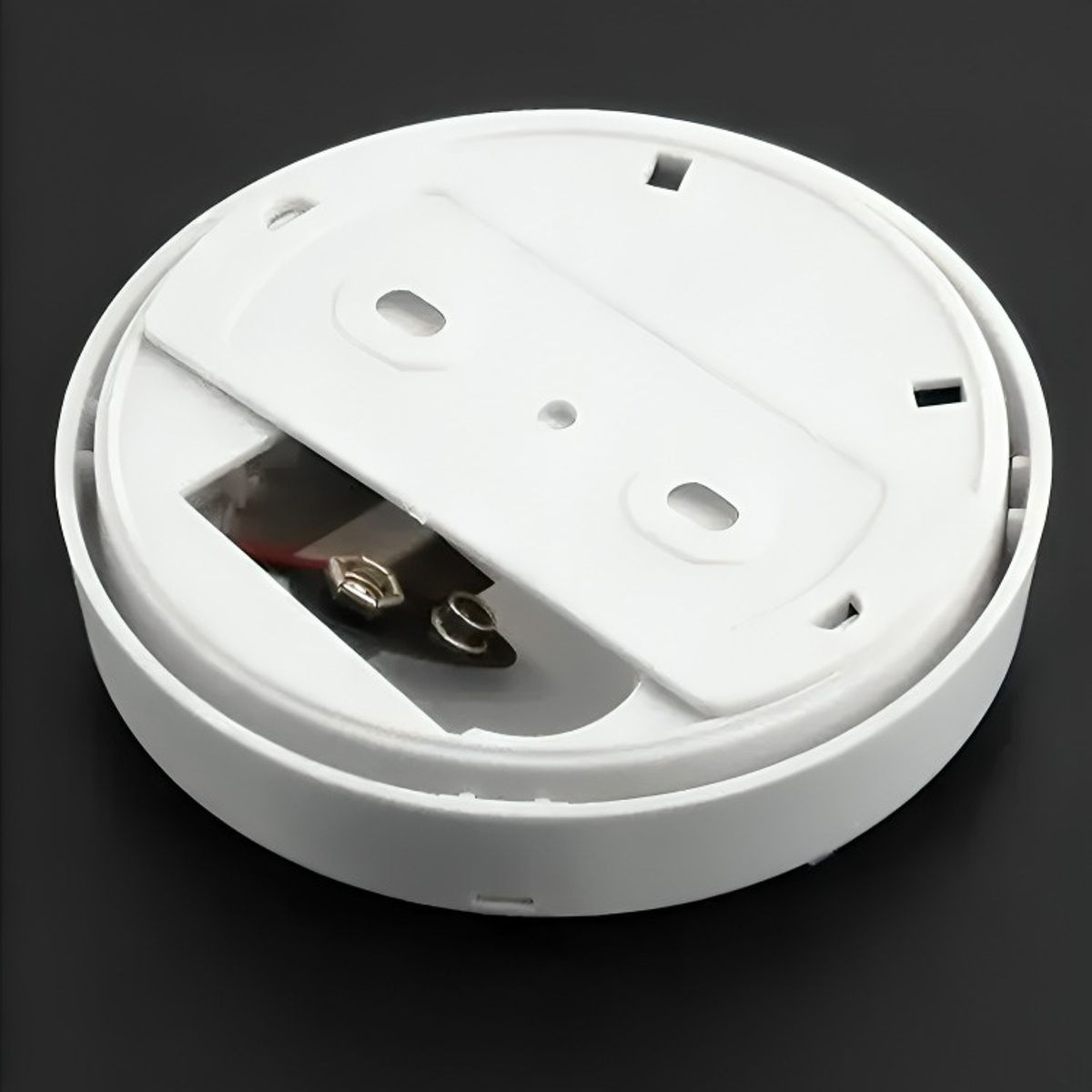 GENERICO - Detector De Humo Inalámbrico A Batería De 9 Volts