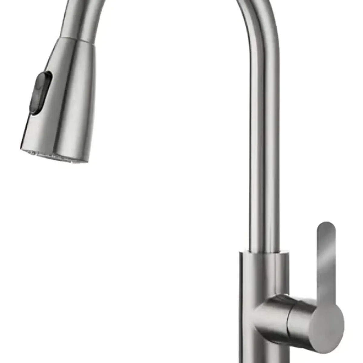 GENERICO - Llave Grifo Monomando Lavaplatos Extensible Niquel