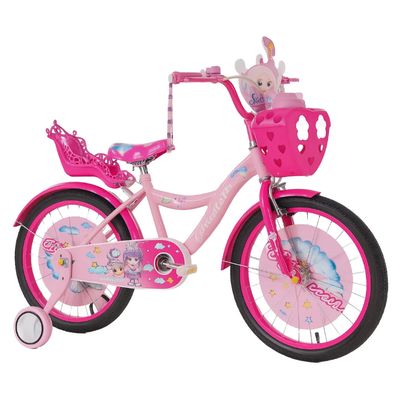 Imagen 2 del producto Bicicleta Infantil con Ruedas de Seguridad Aro 20 Fucsia