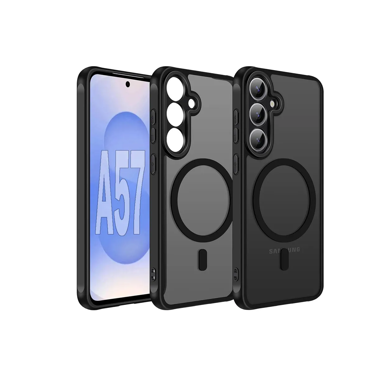 GENERICO - Carcasa Magnética Para Galaxy A57 - Translucido Mate