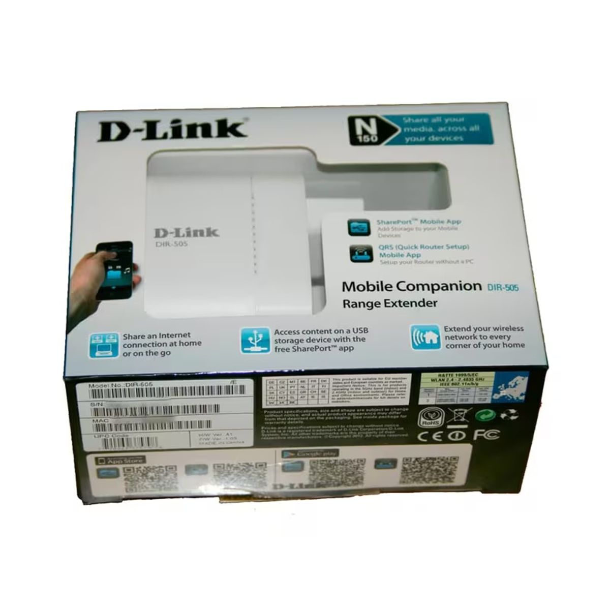 D-LINK - D-Link DIR-505 SharePort Mobile Companion + Multi-modo portátil
