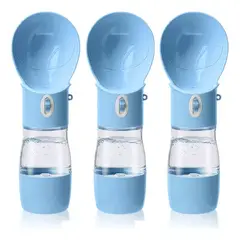 GENERICO - Dispensador de agua de viaje para perros con contenedor