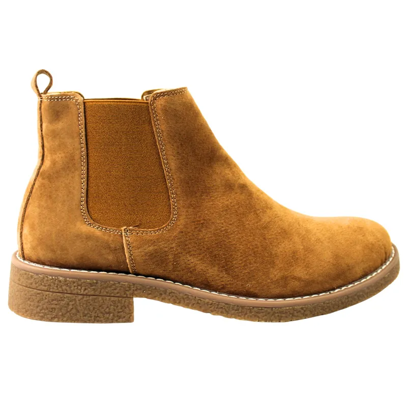 THUNDER BLUE - Botines Chelsea de Hombre L11 Marrón