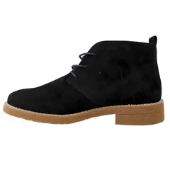 THUNDER BLUE - Botines Chelsea de Hombre con cordones L12 Negro