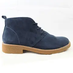 THUNDER BLUE - Botines Chelsea de Hombre con cordones L12 Azul
