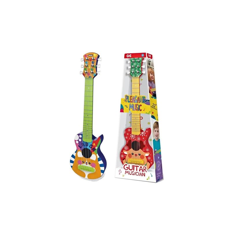 GENERICO - Juguete Guitarra Musical De Cuerdas 56cm