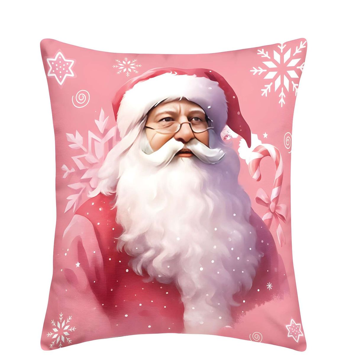 GENERICO - SET DE 4 FUNDAS DE COJINES DE NAVIDAD 45X45 CM A11