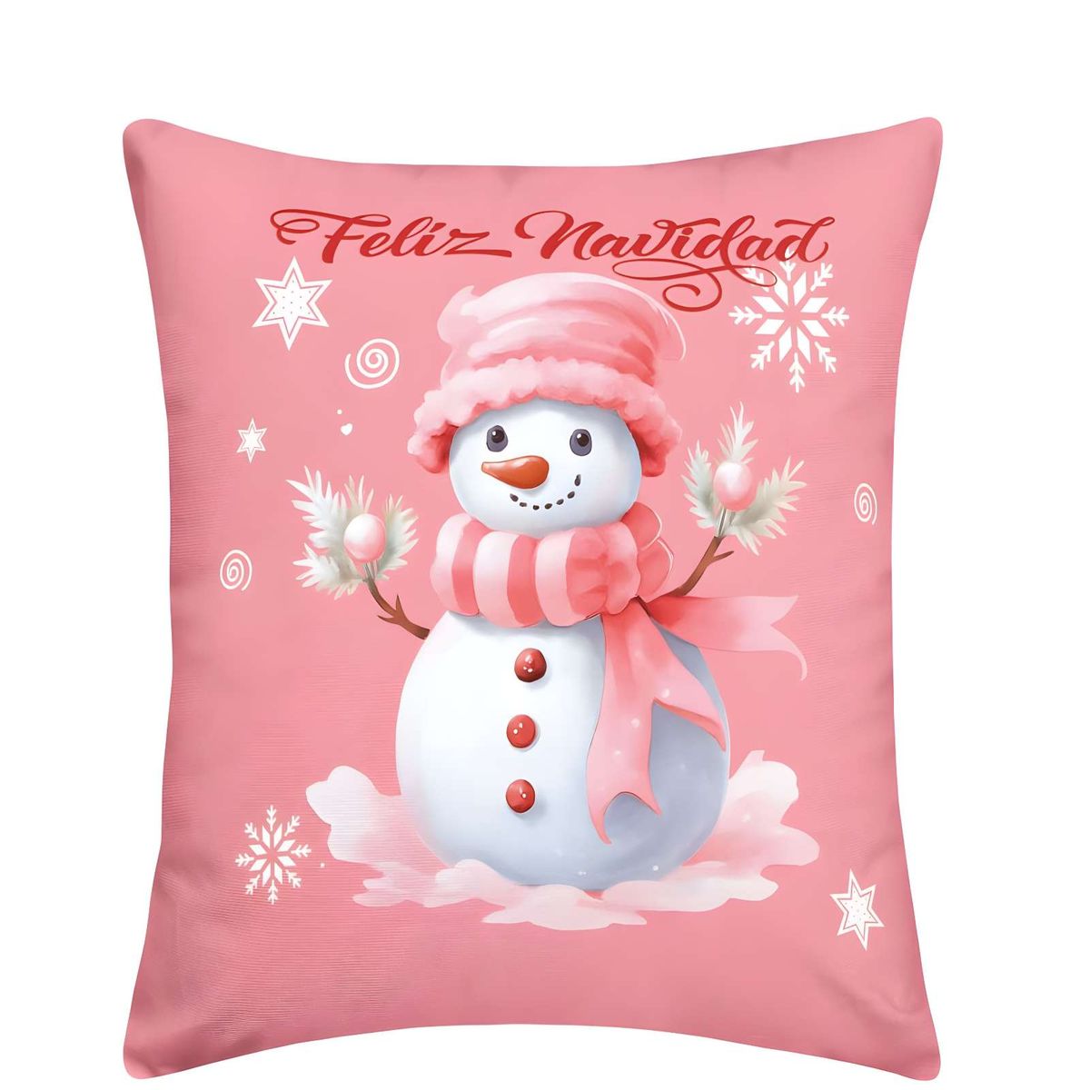 GENERICO - PACK DE 2 FUNDAS DE COJINES DE NAVIDAD 45X45 CM A09