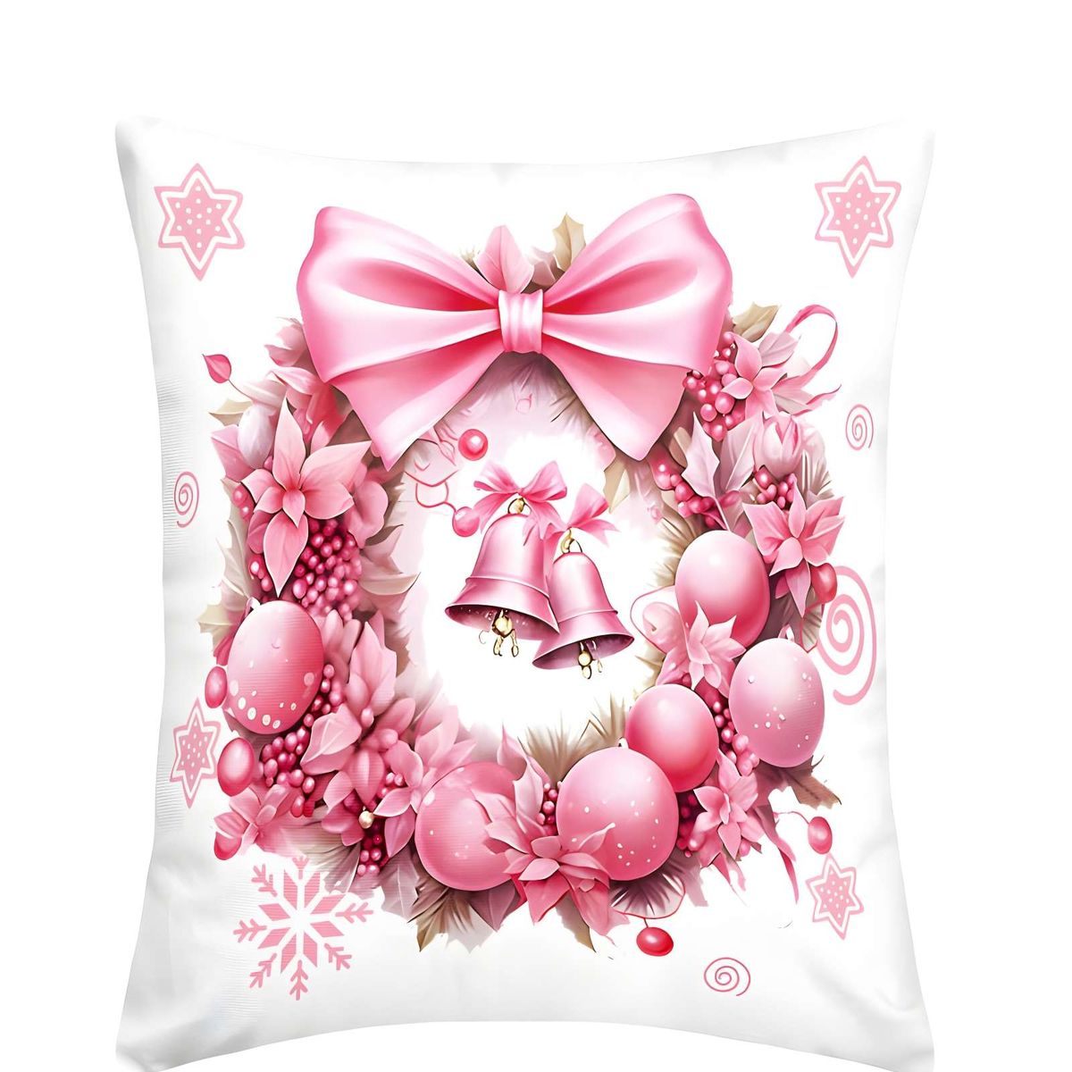 GENERICO - PACK DE 2 FUNDAS DE COJINES DE NAVIDAD 45X45 CM A10