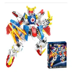 GENERICO - Juguete Armable Robot Guerrero 491 Piezas