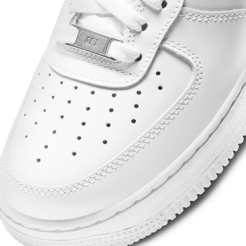 NIKE Air Force 07 Zapatilla Urbana Mujer Cuero Blanco Nike