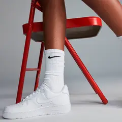 NIKE - Air Force 1 07 Zapatilla Urbana Mujer Cuero Blanco