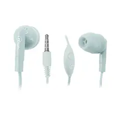 MLAB - AUDÍFONOS IN-EAR WIRED GUMMY C/MANOS LIBRES WHITE 07722