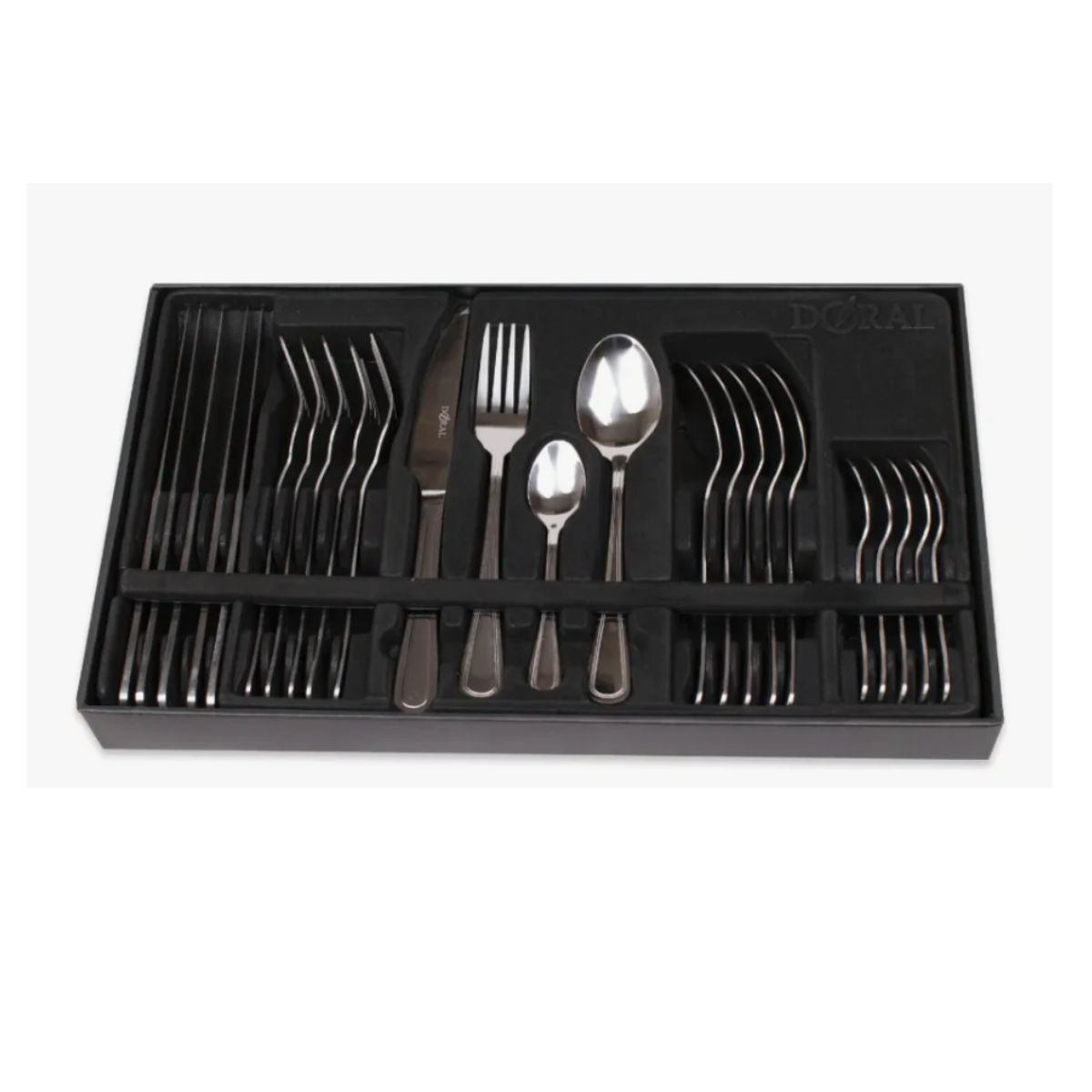 DORAL - Set De Cuchillería Praga 24 Cubiertos Doral 2mm