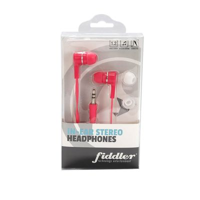 Imagen 2 del producto AUDIFONOS IN EAR STEREO HEADPHONES ROSADO FD-003FP Rosado