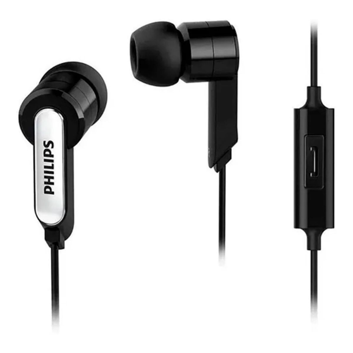 PHILIPS - AUDIFONOS IN EAR MANOS LIBRES JACK 35M NEGRO SHE1405BK