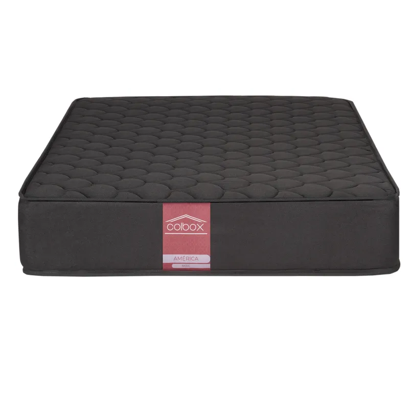 COLBOX - Colchón America Black 1 Plazas - 20 cm
