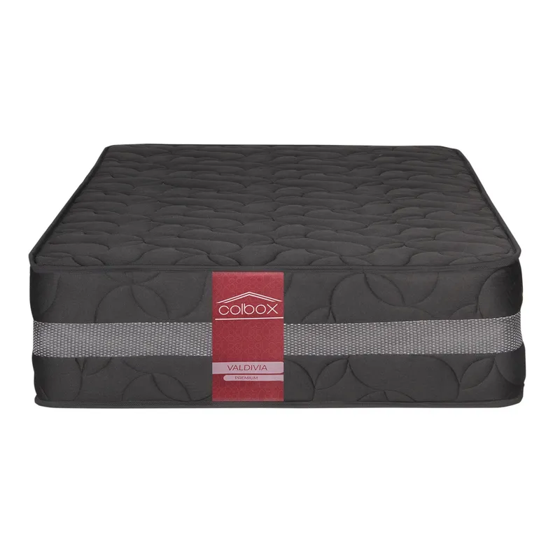 COLBOX - Colchón Valdivia Black 1 Plazas