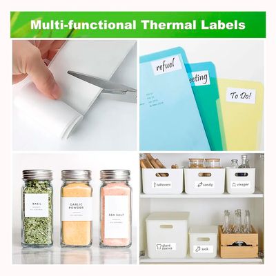 Imagen 2 del producto 5 rollos papel adhesivo térmico para mini impresora 58mm