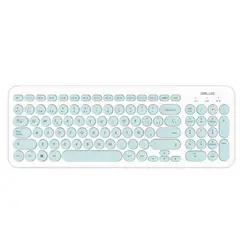 DBLUE - TECLADO ULTRA DELGADO PARA PC WHITEGREEN