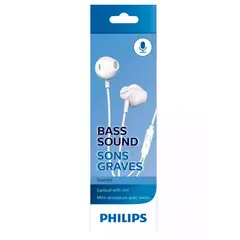 PHILIPS - AUDIFONOS ON-EAR MANOS LIBRES BLANCO TAUE101WT